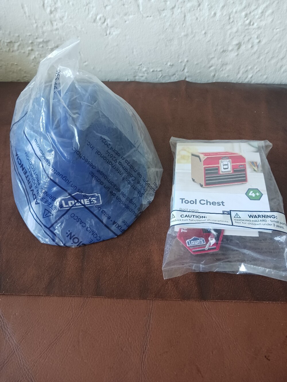 Lowes DIY-U Tool Box Kit And Toy Hardhat